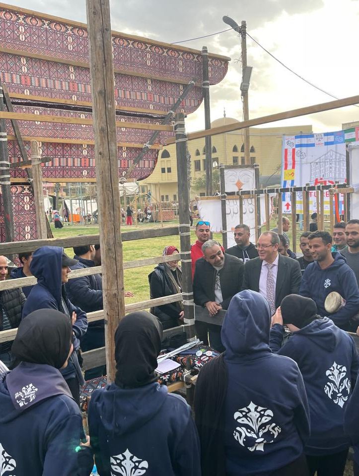 نائب رئيس جامعة طنطا يتفقد تحضيرات معسكر الجوالة تمهيداً لانطلاق الدورة الـ19