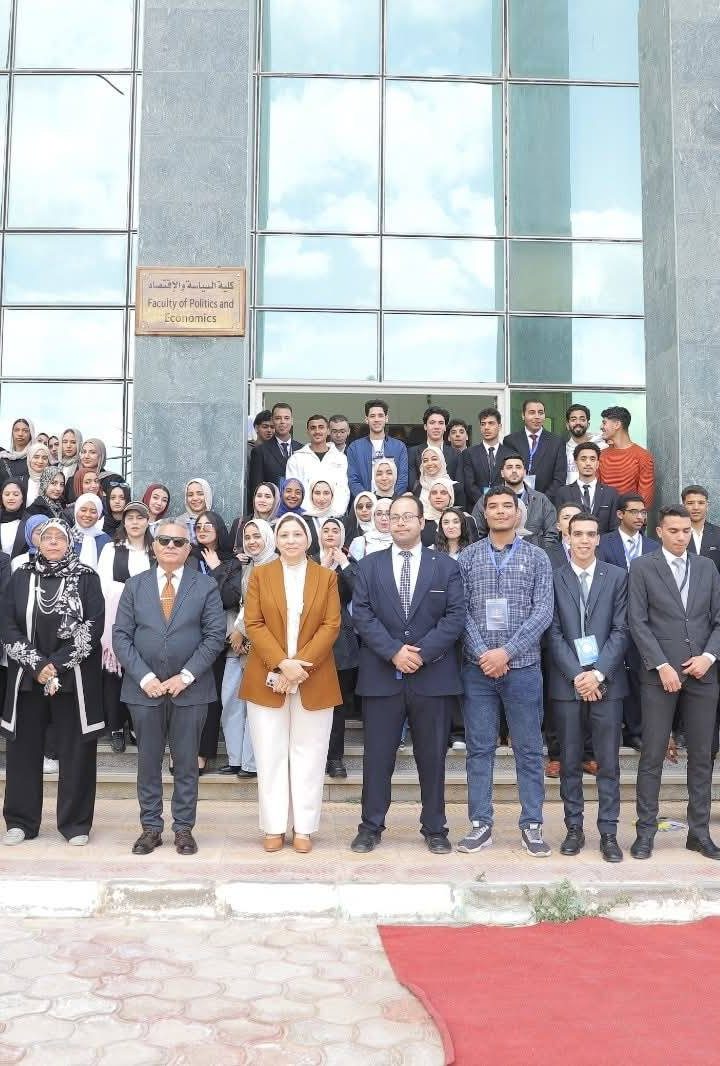 افتتاح نماذج المحاكاة الدولية بكلية السياسة والاقتصاد في جامعة السويس